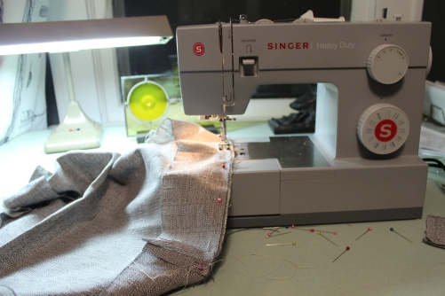 Sewing boxing for a seat cushion